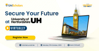 University of Hertfordshire 27 OCT Featured Image