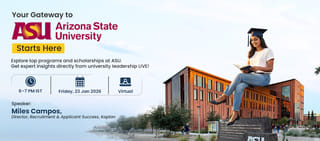 Arizona State University Webinar Jan '26 Featured Image