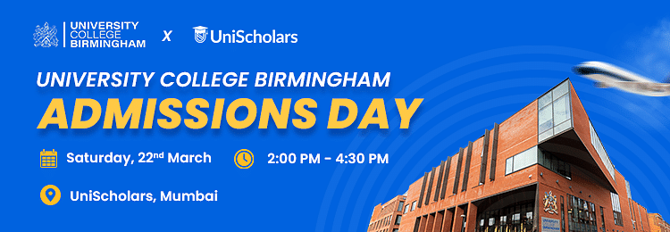 University College Birmingham Admissions Day Mumbai Featured Image