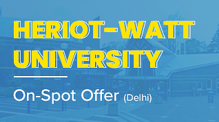 Heriot Watt University On Spot Offer Session Delhi Featured Image