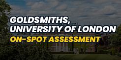 University-of-Goldsmiths-On Spot offer session-Delhi Featured Image