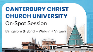 Canterbury Christ Church University On Spot Assessment - Bangalore Featured Image